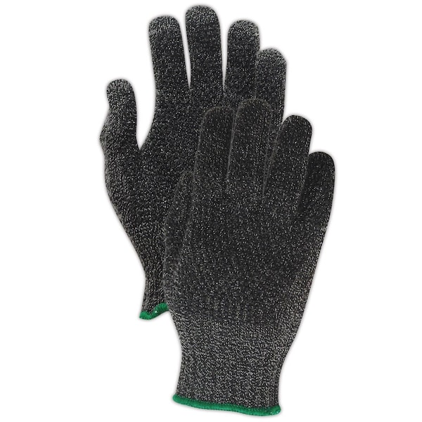 Machine Knit Cut-Resistant Gloves, Cut Level A5 , 6 12 PK